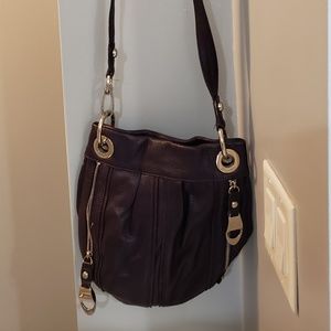 B. Makowsky Plum Crossbody Purse